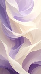 Abstract flowing fabric design in pastel shades