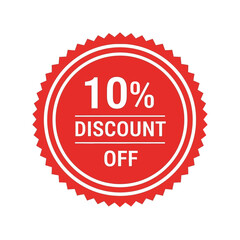 Obraz premium Red sale banner with the text 