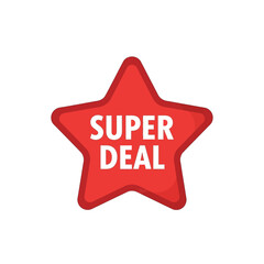 Red sale banner with the text 