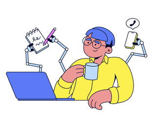 Automating simple tasks makes your job easier