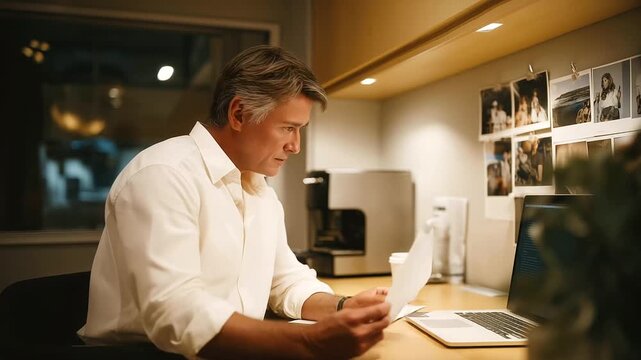 Capture the cinematic essence of a casting waiting area with actors preparing headshots, typing resumes, and engaging in lively conversations.