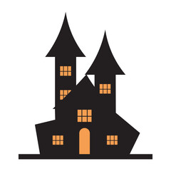 Haunted House Illustration