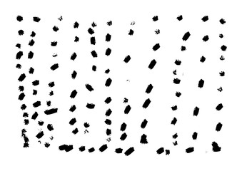 Abstract Hand-Drawn Strokes Pattern on White Background Minimalist Artistic Design