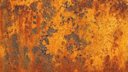 Textured rust surface with warm tones. AI generated
