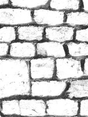 A brick stone wall transparent textured overlay background