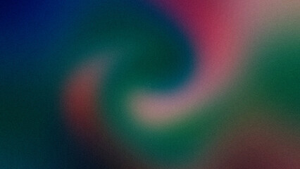 Background image- Swirling abstract gradient background with pink green and blue hues and grain texture