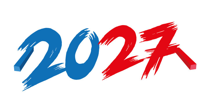 nouvelle ann&eacute;e 2027 en chiffre