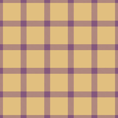 Classic plaid pattern in warm hues. Textile design for backgrounds, apparel, or crafts. Evokes comfort, tradition,  versatile style for creative projects.