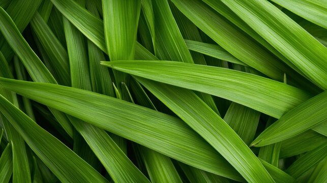 Lawn Close Up of Grass Blade with Texture A ladybug crawling on a blade of grass, showcasing the microcosm of a lawn ecosystem. - Powered by Adobe