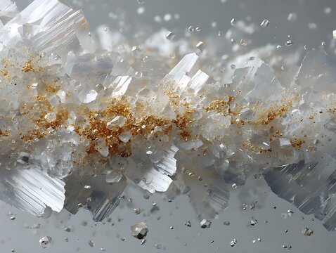Artistic yet realistic crystallization process of organic compounds under laboratory conditions