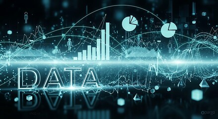 Data analytics visualization and business intelligence concept