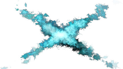 Blue Fire Smoke Overlay