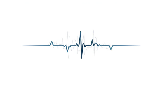 Alpha wave A set of medical technology icons for alpha wave EEG, neurofeedback, and brain-computer interface, all designed as crisp vector elements isolated(4)