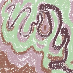 abstract background with a snake
