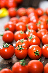 tomatoes on the vine
