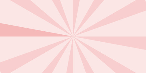 Light Red and Pastel Pink Sunburst Pattern