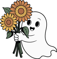 sunflower in the hands