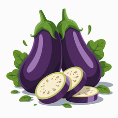 eggplant and tomato