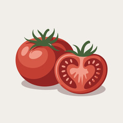 tomato vector illustration