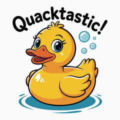 rubber duck with bath towel