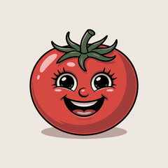 funny tomato cartoon