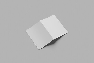 A4 Bifold Broshure Mockup