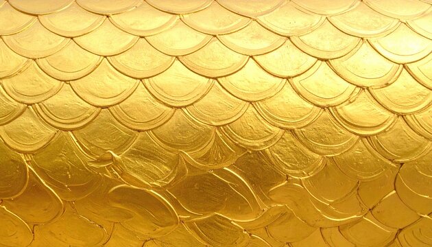 Golden fish scale pattern (1)