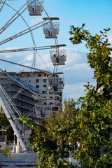Ferris wheel in a park