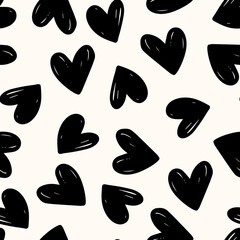  Playful Doodle Heart Pattern