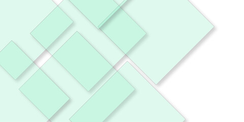 Obraz premium Light GREEN vector background with wry lines. abstract background with GREENtransparent rhombus geometric diagonal triangle patterns vibrant header design. Geometric background poster design template.