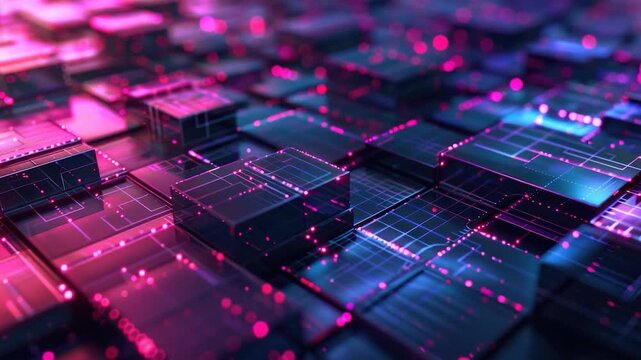 Close-up view of various electronic devices stacked together