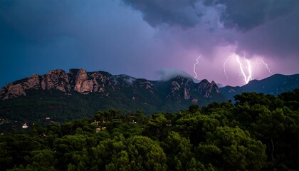 Storm over mountains (2)