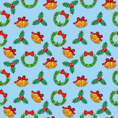 seamless christmas pattern
