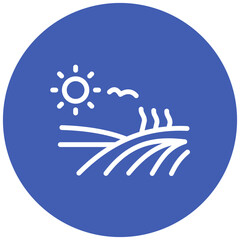 Field line icon style