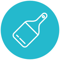 Cutting Board line icon style