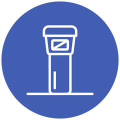 Pos Terminal line icon style