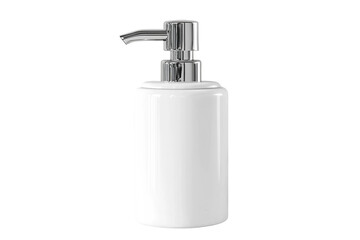 Obraz premium Hands-Free Soap Dispenser Isolated on Transparent Background