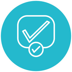 Open Line Icon Style