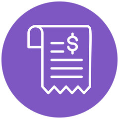 Invoice Line Icon Style