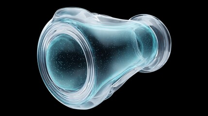 Clear anatomical representation of synovial joint with capsule, cartilage, and fluid