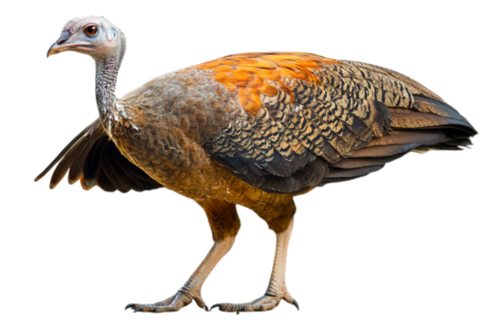 Traditional Turkey Animal Isolated on Transparent Background