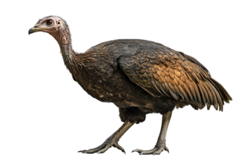 Farm Turkey Animal Isolated on Transparent Background