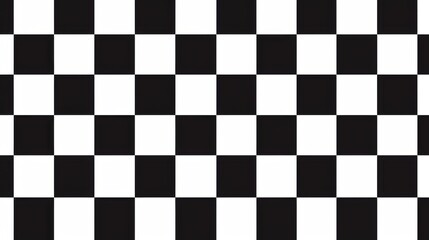 Fototapeta premium Seamless Checkered Textures: Black/Red Checkerboard Fabrics, Tile Floor Patterns & Tablecloth Backdrops