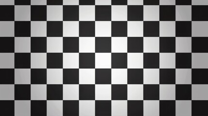 Fototapeta premium Seamless Checkered Textures: Black/Red Checkerboard Fabrics, Tile Floor Patterns & Tablecloth Backdrops