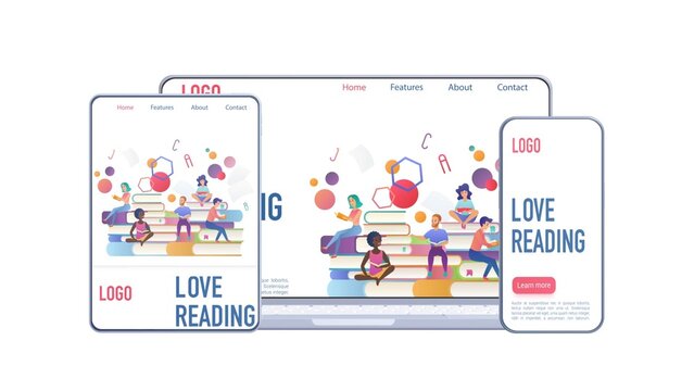 Dynamic 3D Multi Device Web Promo