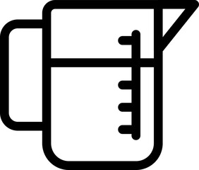 Bakery and Food Line Icon Set – Bread, Cake, Pastry, Cooking and Kitchen Tools