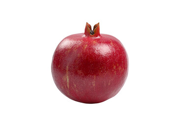 Fresh pomegranate isolated on transparent background