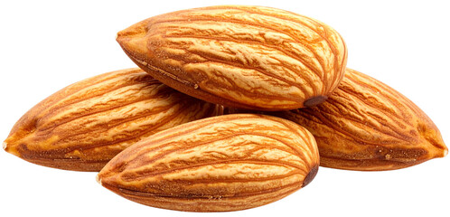 Close-up of Pile of Almonds