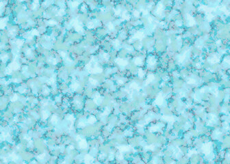 Abstract light blue and white mosaic pattern with organic organic shapes