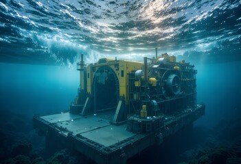 Massive underwater technology platform subsea infrastructure and energy development